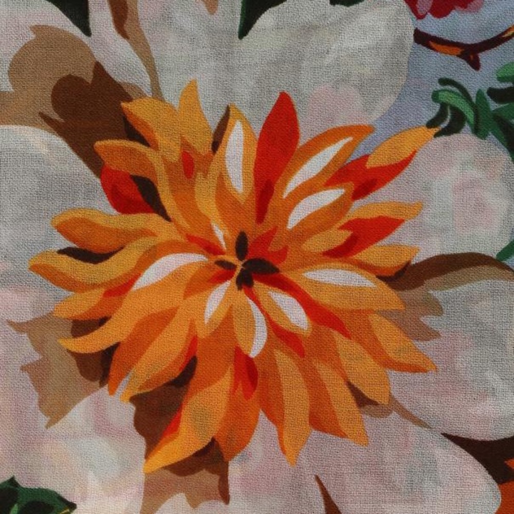 Gucci floral josephine shawl scarf silk 120x120 - Picture 8 of 10